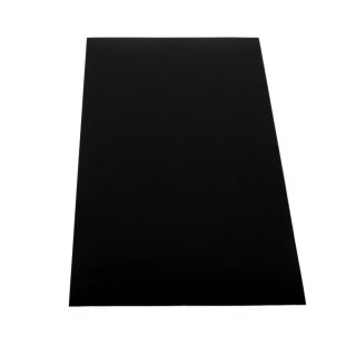 ABS Kunststoff Platte Schwarz 1000x490 1mm