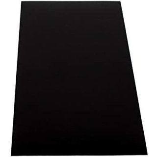 ABS Kunststoff Platte Schwarz 1000x490 3mm
