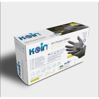 Nitrilhandschuhe Schwarz L-M