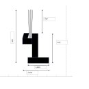 Bürstendichtung 100cm Alu-TF-Profil Zugluftstopper Fliegendichtung Rolladendichtung
